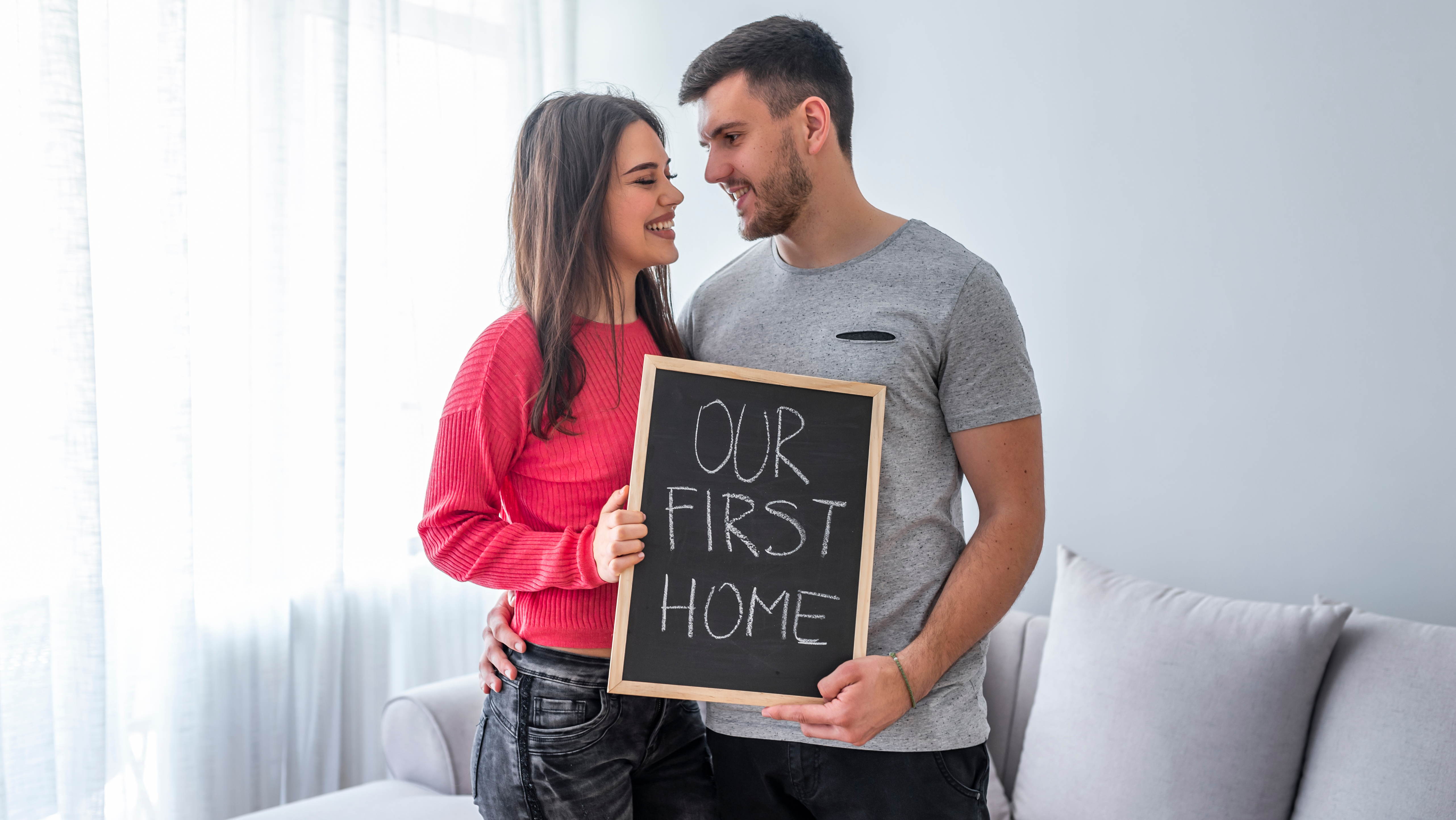 couple first home